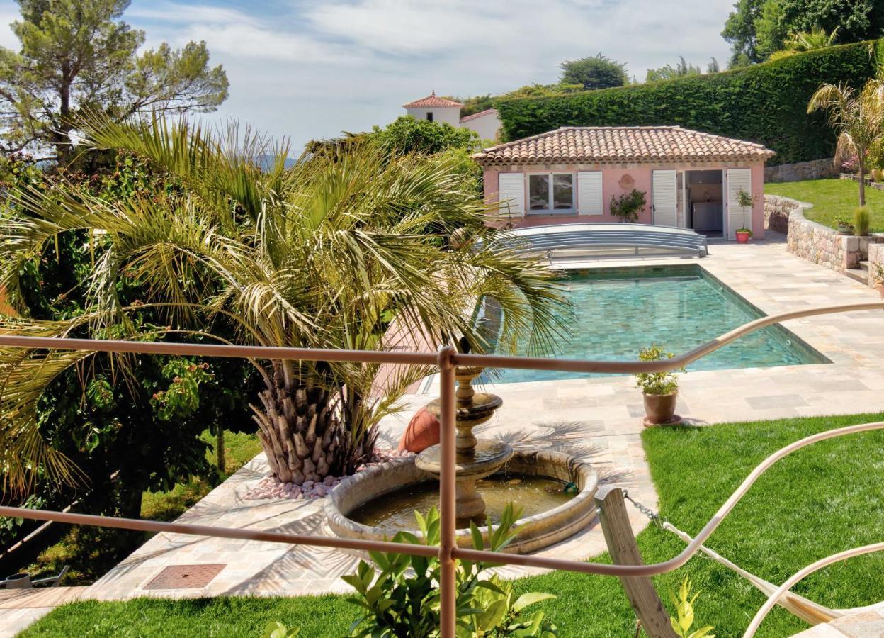 Adorable Maison Independante 30M2 Avec Piscine En Saison Cabris Eksteriør billede